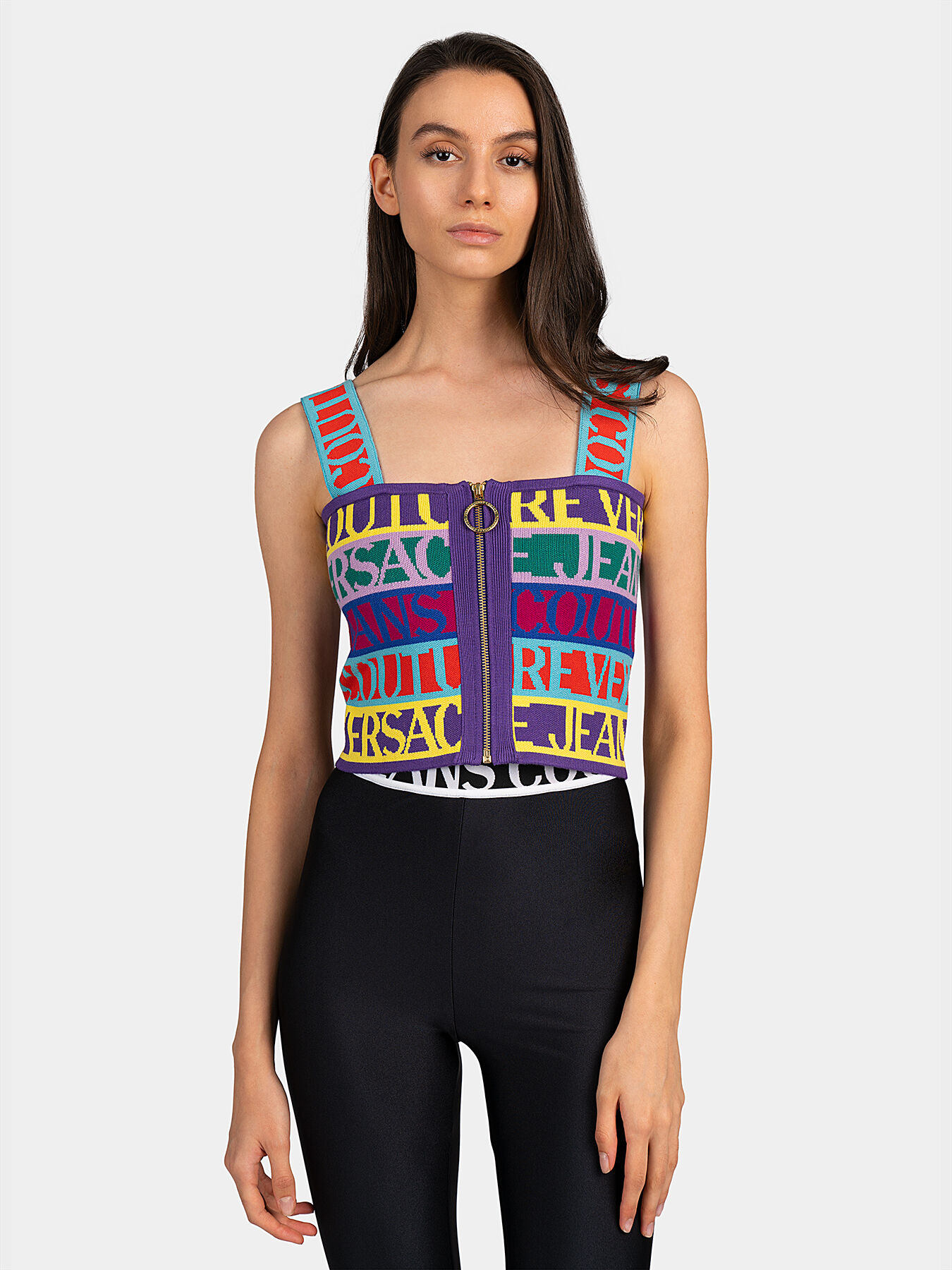 デニム・ジーパン VERSACE JEANS COUTURE Woman Jeans Multicolor 78HAB561CDWA8 VERSACE JEANS COUTURE: denim jeans - Multicolor | Versace