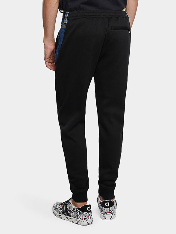 TADEO Pants with denim inserts - 4