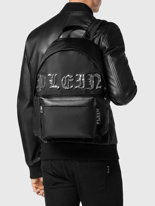 Logo-accent backpack in black  - 2
