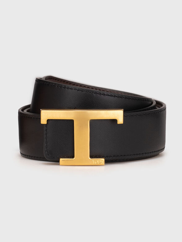 T TIMELESS reversible leather belt - 1