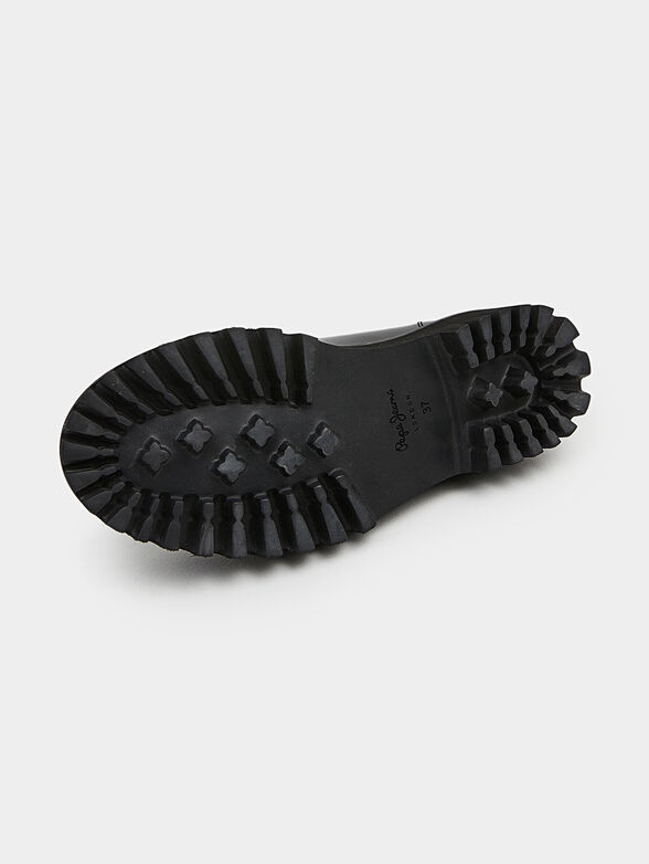 TRUCKER leather loafers - 5