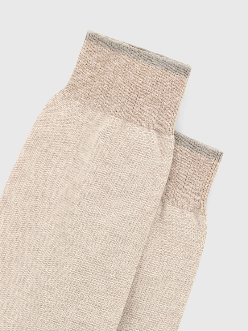 Socks with a mini logo - 3