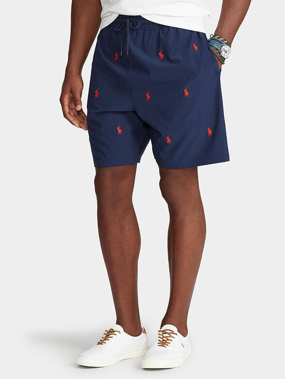 Beach shorts with logo details - 2
