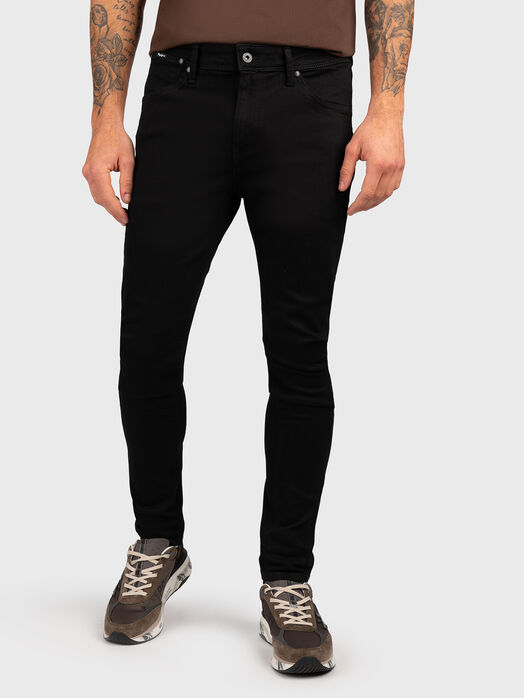 MASON black jeans with logo patch