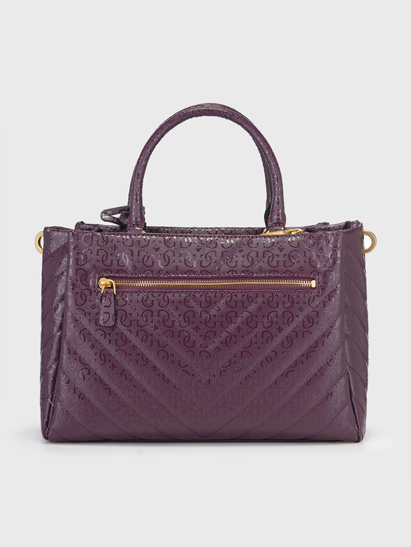 Quilted bag with logo accent  - 3