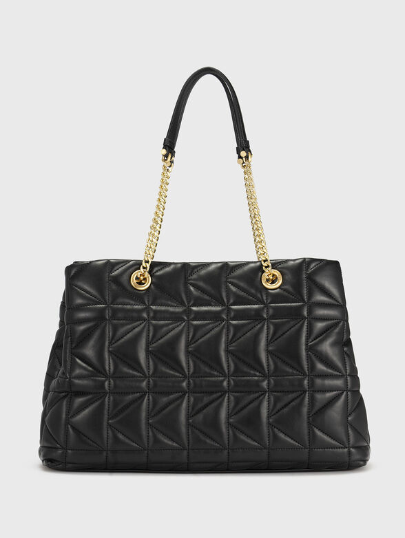 Large quilted bag with logo detail - 2