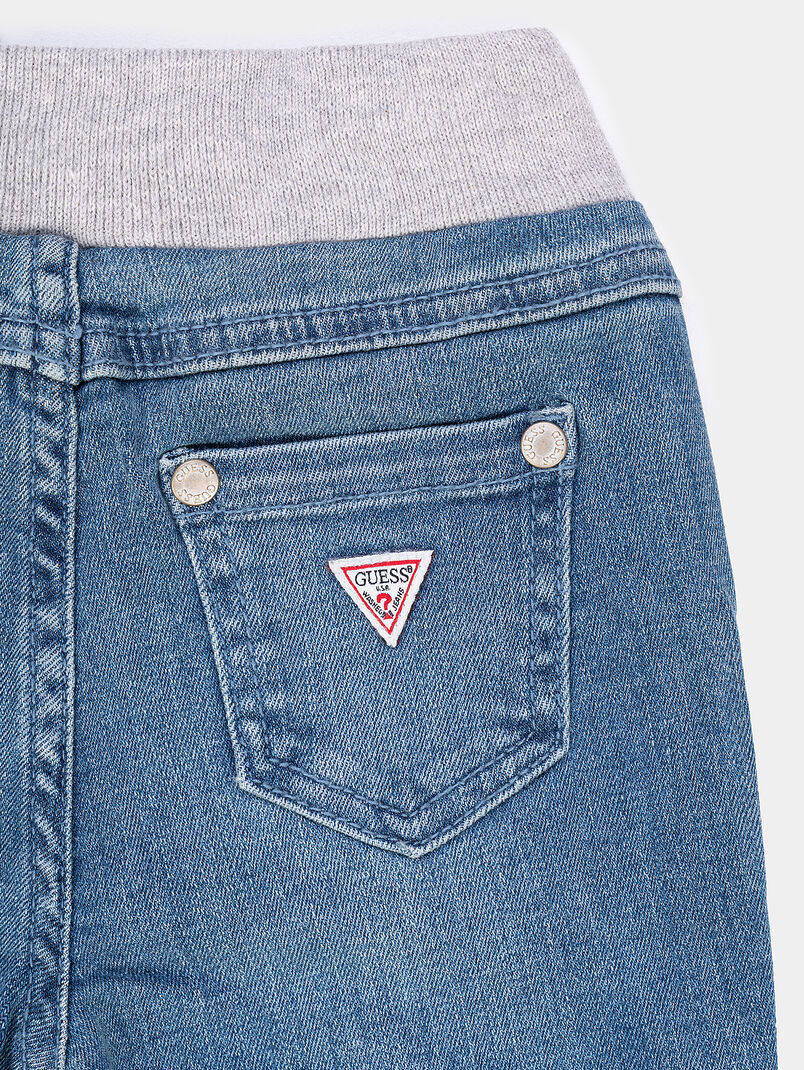 Jeans with elastic waist - 3