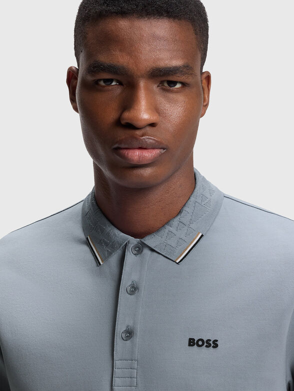 Short-sleeved polo shirt - 4