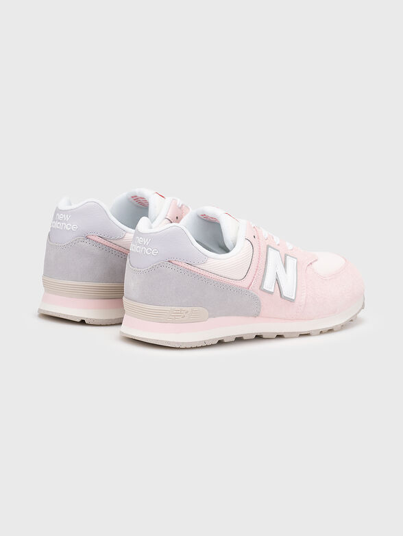 574 sports shoes with logo accent - 2