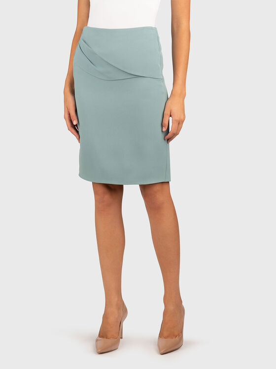 High waisted mini skirt - 1