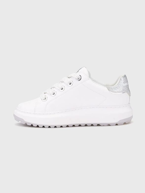 KAPRI LUG sports shoes in leather with logo - 4