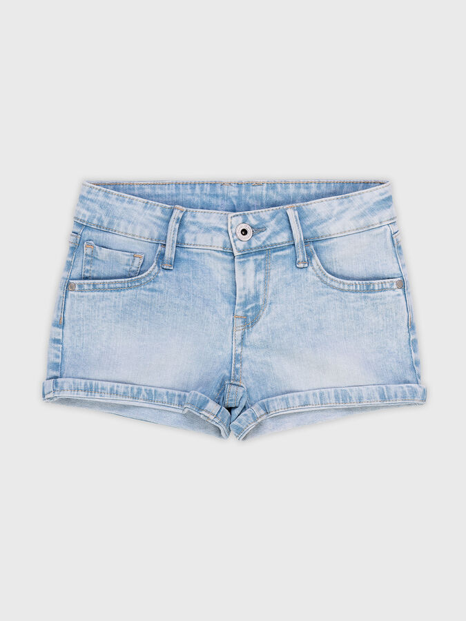 Womens Denim Kids White Jean Shorts Fabindia Kids White Solid