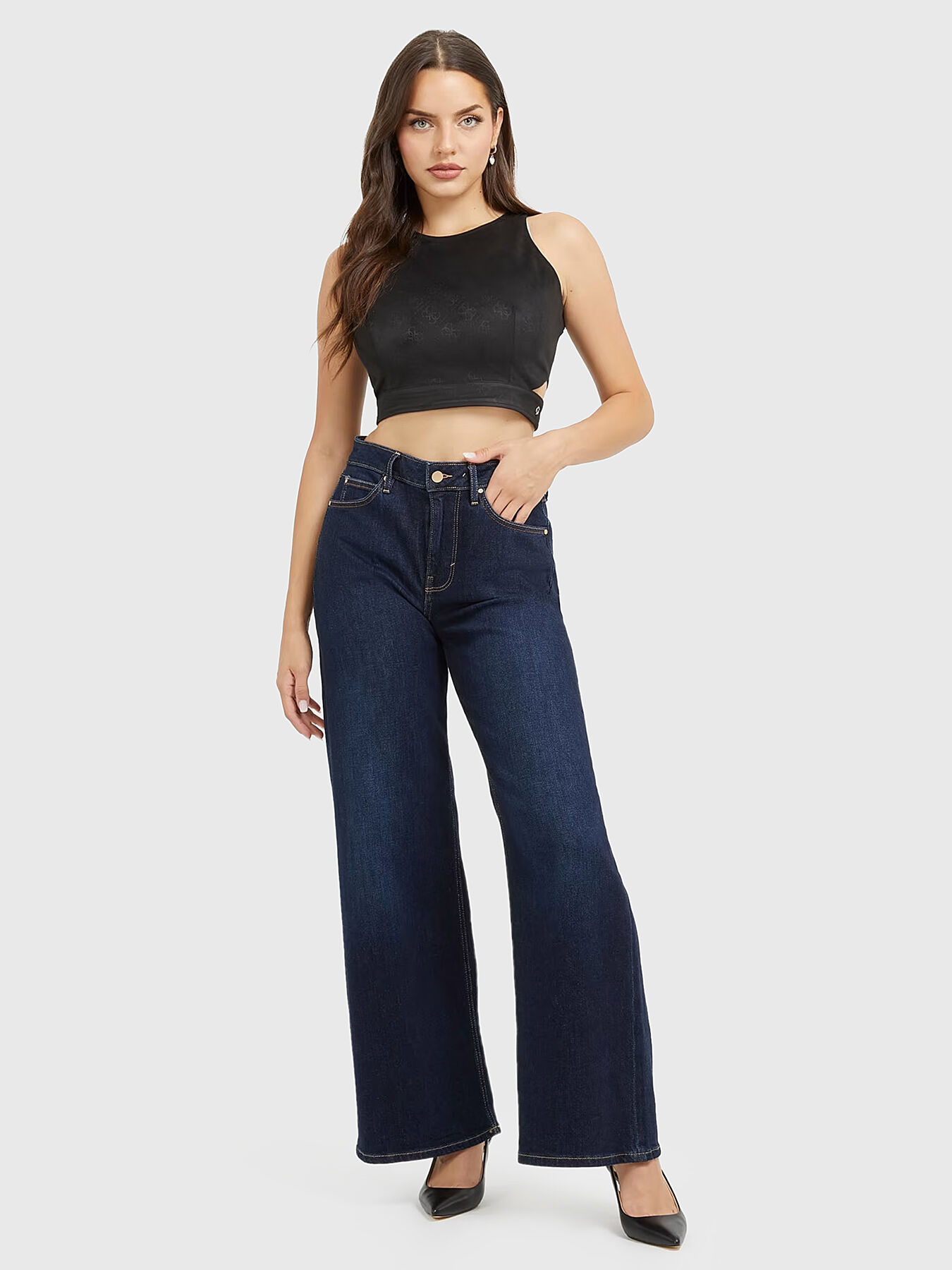 guess dulce cutout top