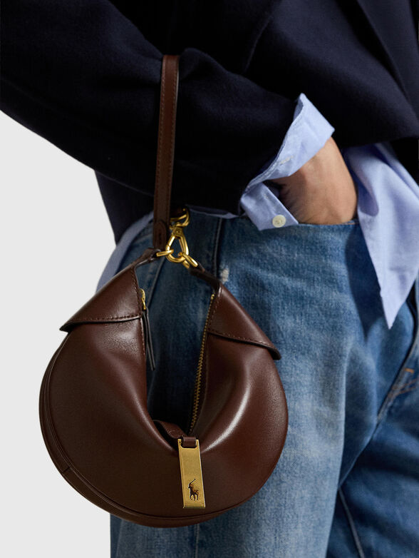 POLO ID leather hobo bag - 2