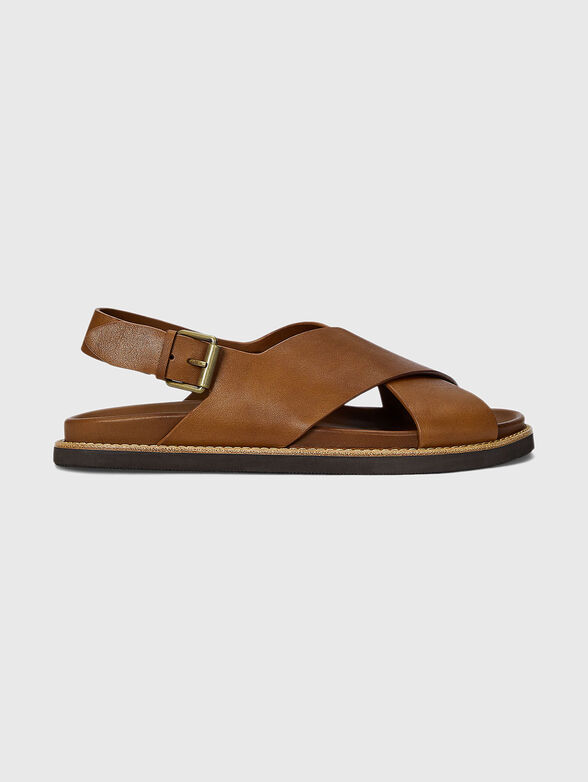 ZANE leather sandals - 1