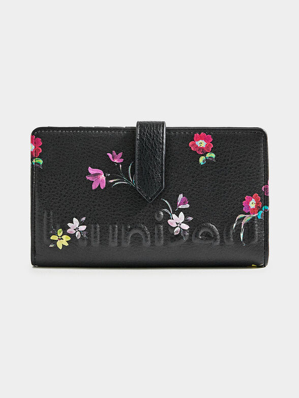 Wallet with floral print - 1