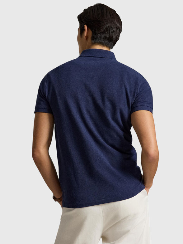 Short-sleeved cotton polo shirt - 3