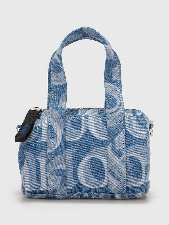 Denim bag with print - 1