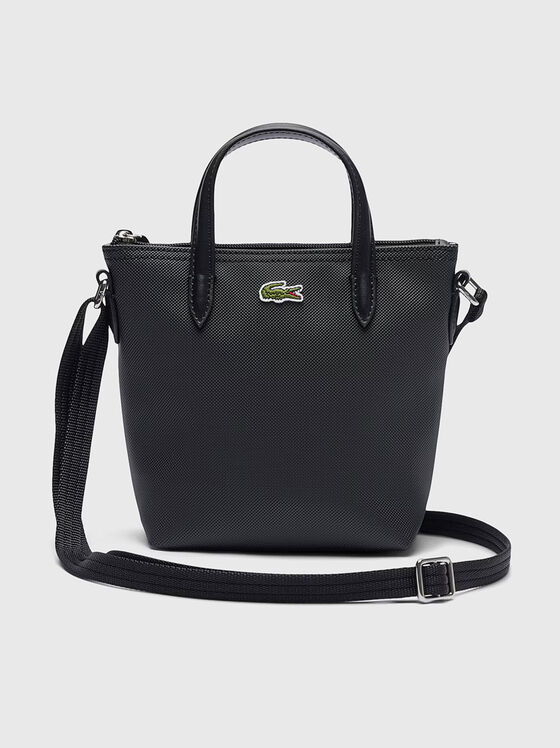 Кросбоди чанта със сафиано ефект - 1