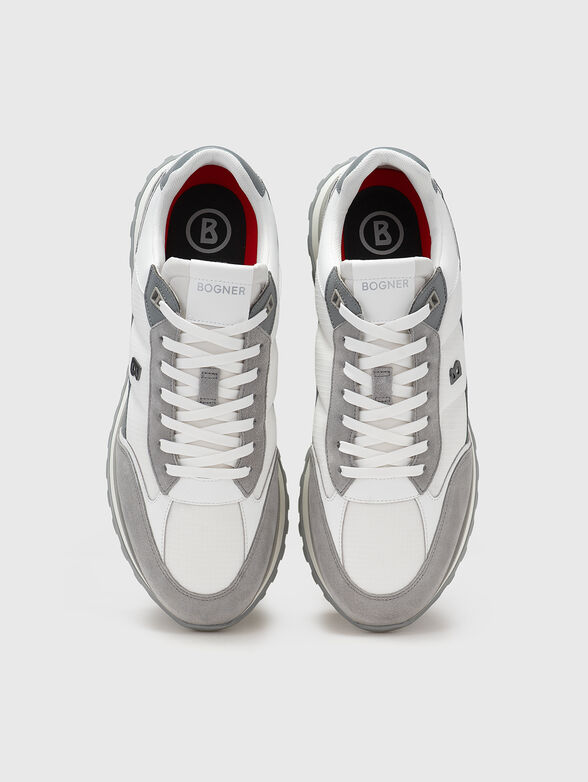 tNEWPORT 10 C textile and suede sneakers - 6