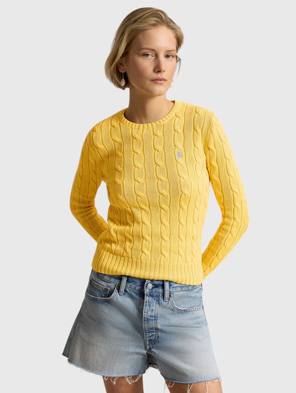Cotton yellow sweater - 1