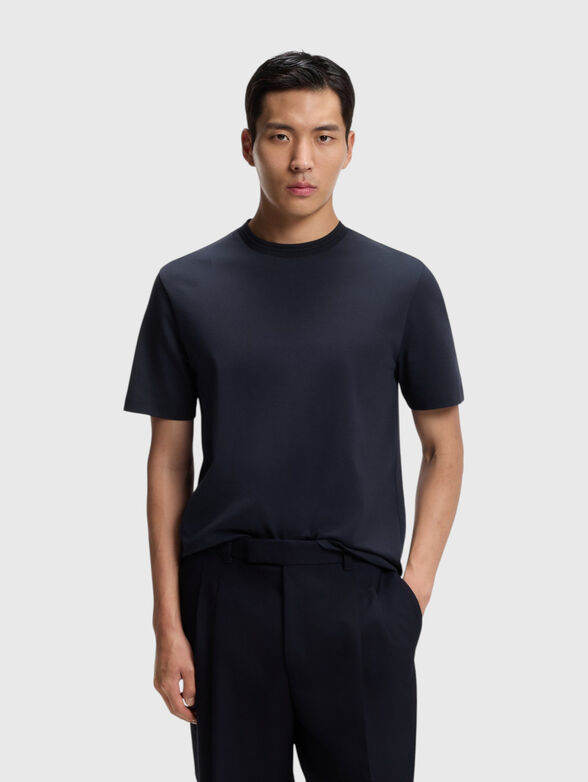 Cotton blend T-shirt - 1