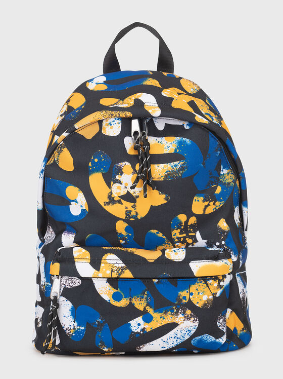 Backpack with contrasting print - 1
