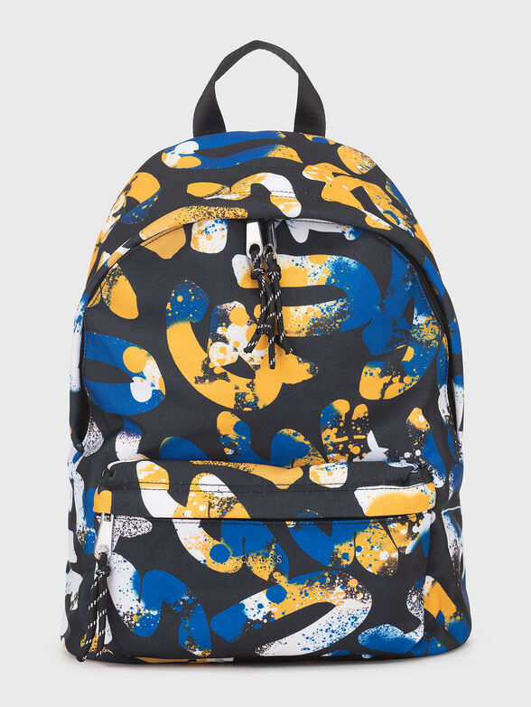 Backpack with contrasting print - 1