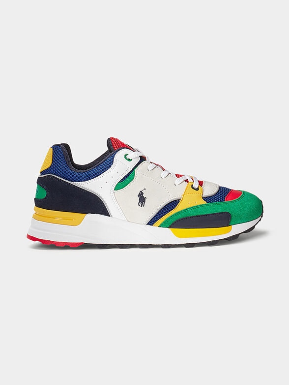 Sneakers with coloured accents - 1