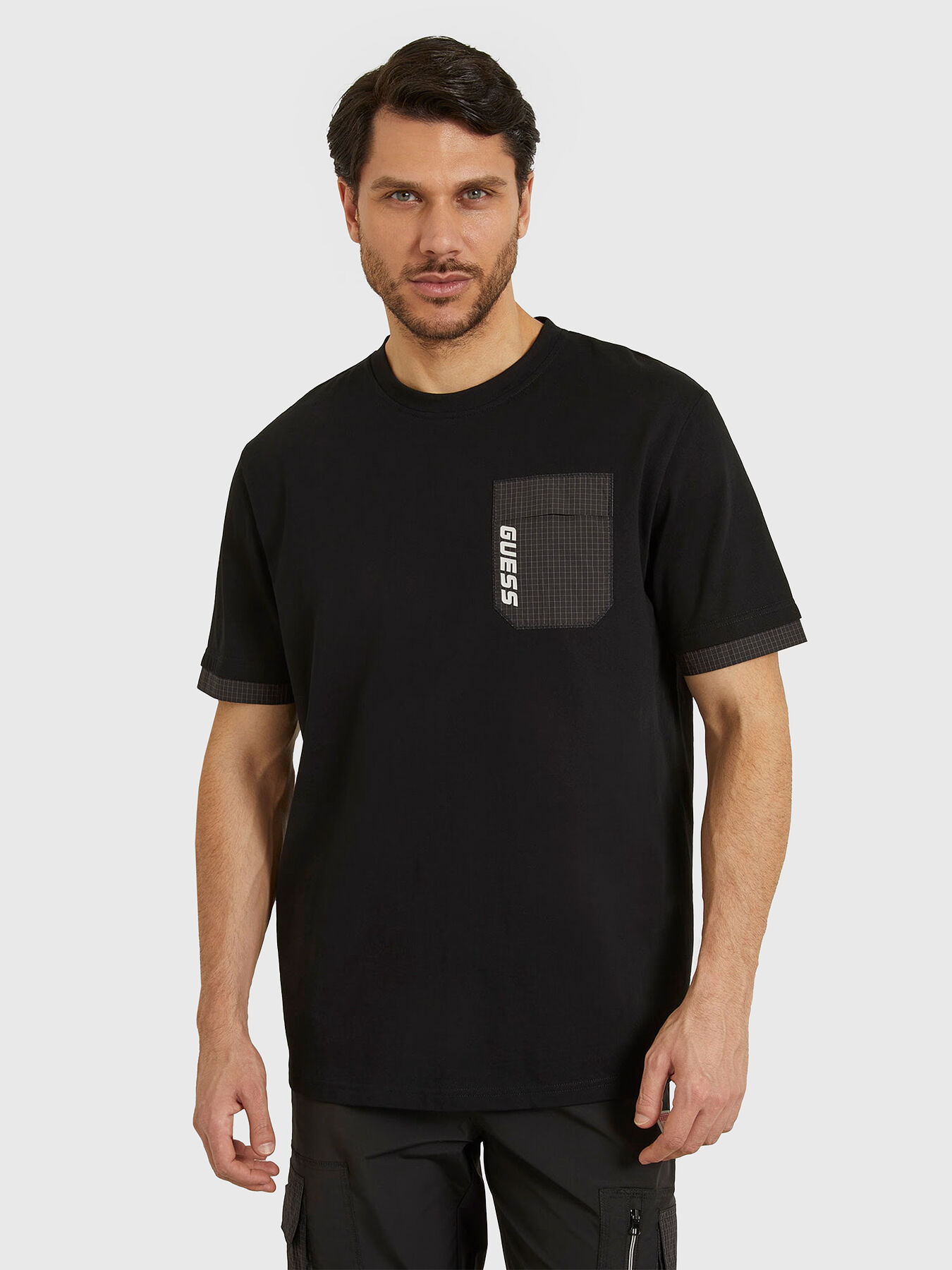 Tシャツ・カットソー SUN68 Men T-shirt Black T35123 11 SUN68 Men T-shirt Black T35123 11 (SUN68/Tシャツ・カットソー