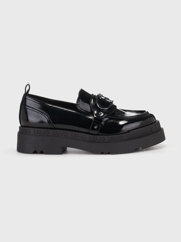 LOVE 41 black loafers - 1