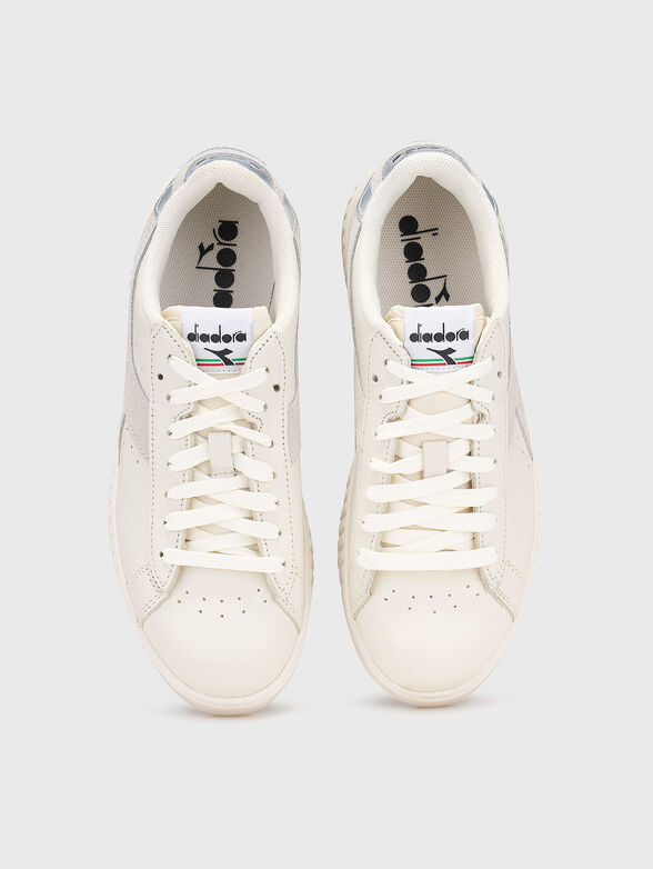 GAME STEP beige sports shoes with logo accent - 6