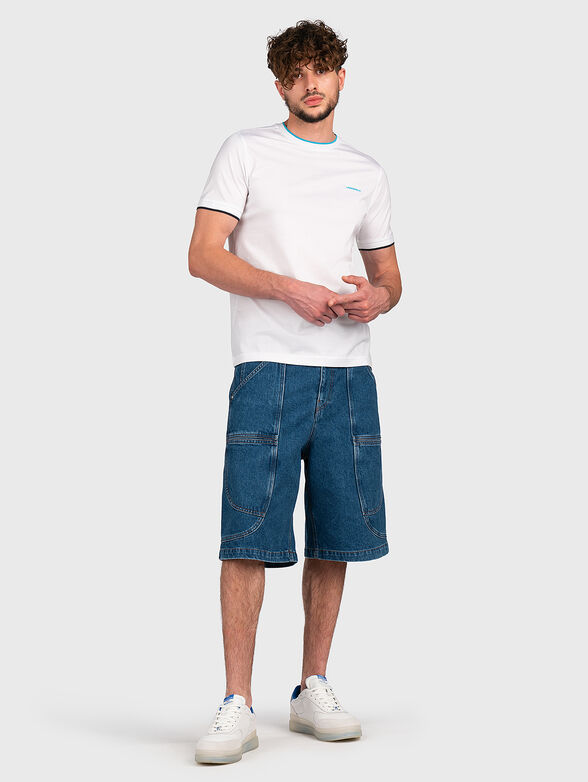 Cotton T-shirt with crewneck - 2