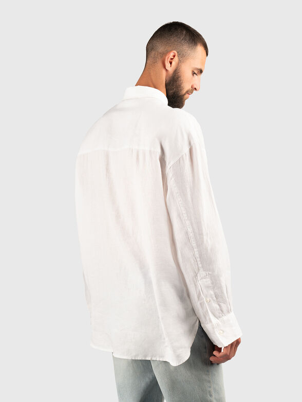 Oversized linen shirt - 2