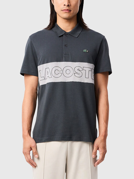 Color-block polo shirt - 1