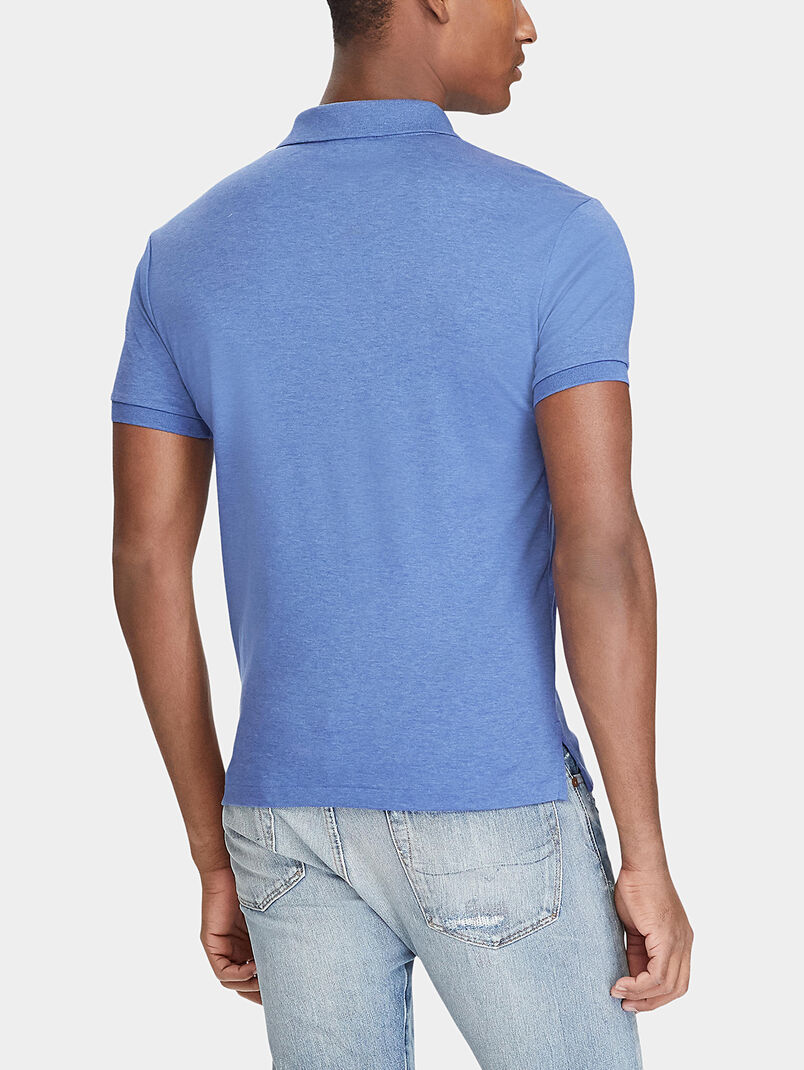 Polo shirt with colorful logo embroidery - 3