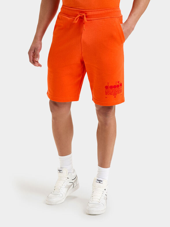 MANIFESTO black unisex sports shorts - 2