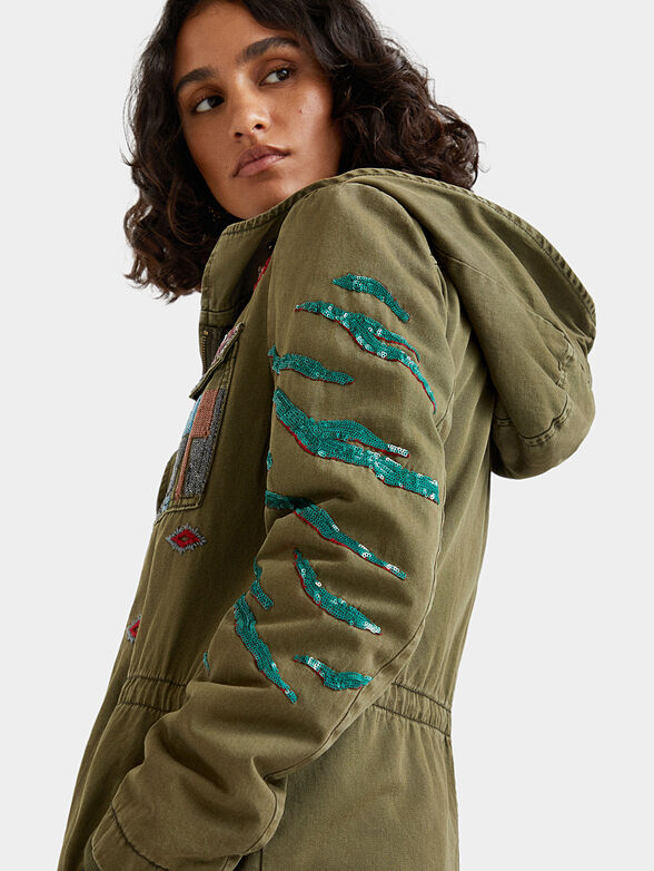 FLIX jacket with ethno embroidery and sequins - 5