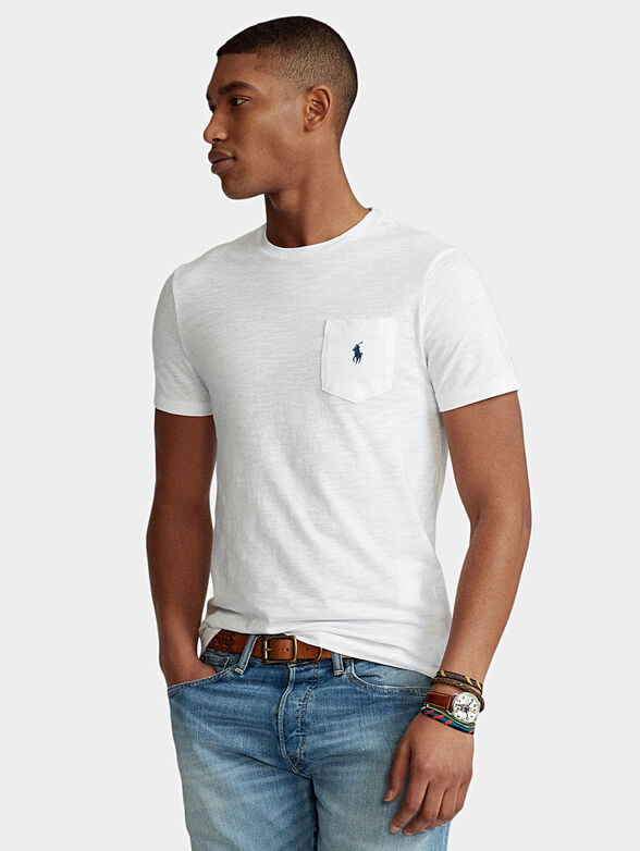 Cotton  t-shirt with pocket - 1