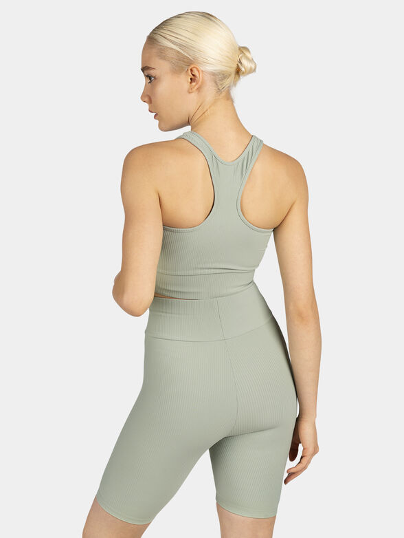 CARIATI sports bustier in green color - 3