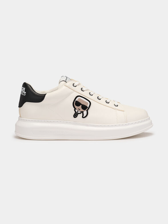 KAPRI IKONIC black sneakers with logo accent - 1
