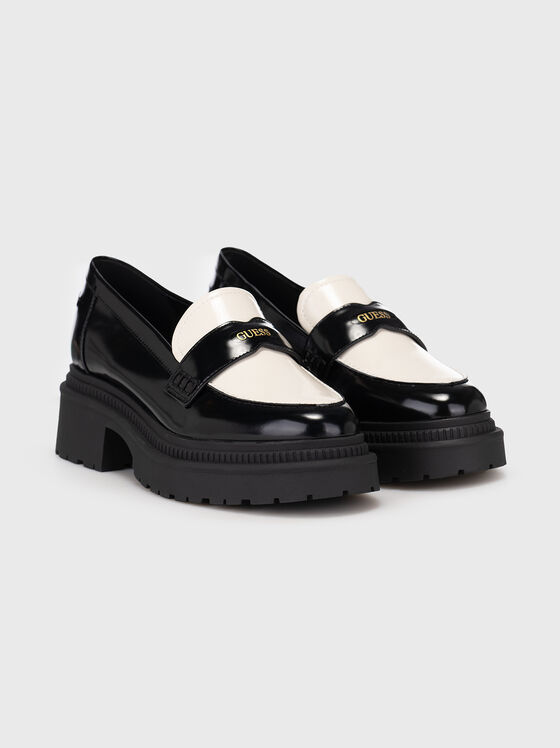 FINDA2 loafers with contrast design  - 2