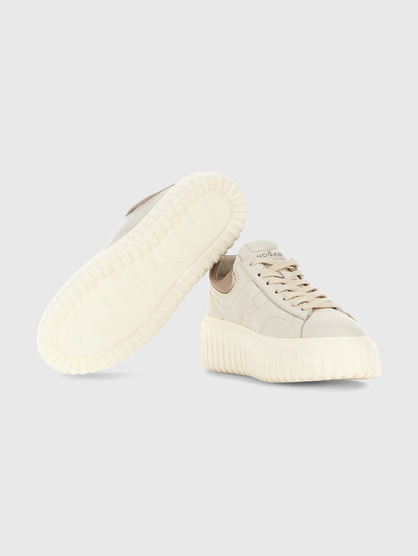 Genuine leather sneakers - 4