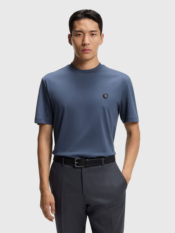 Crew neck cotton T-shirt - 1