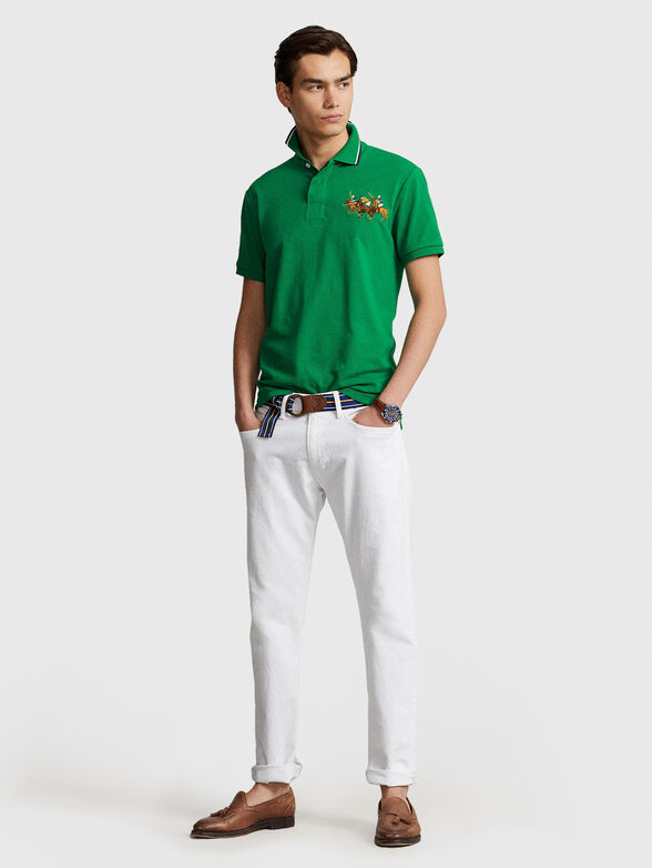 Embroidered Polo shirt  - 2