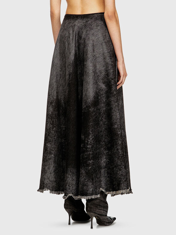 DE-HANNIE-FSH maxi denim skirt - 2