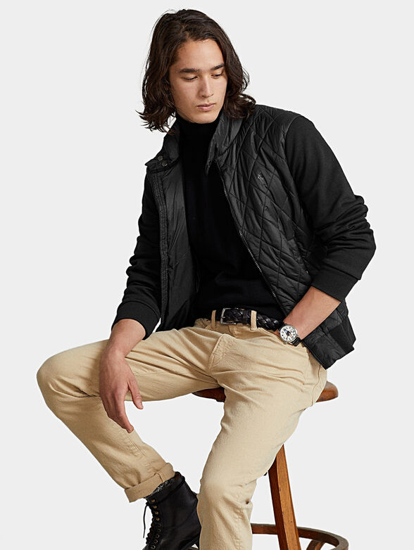 Jacket with zipper - 1