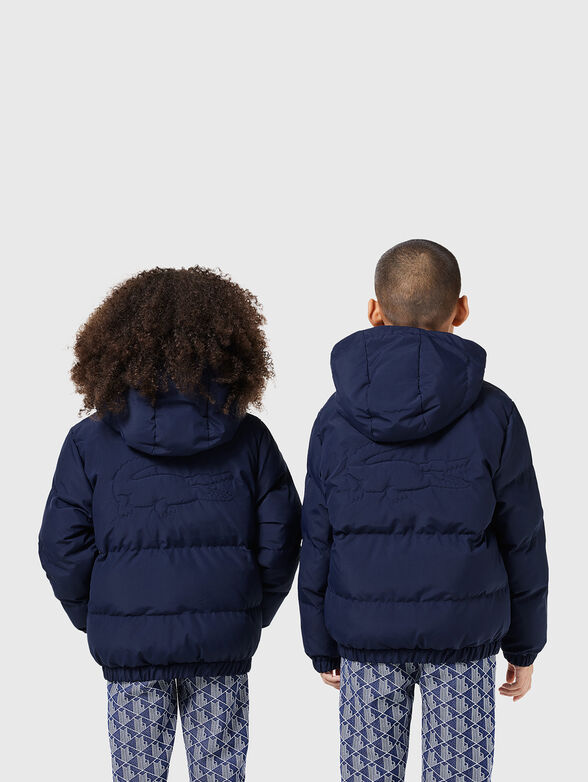 Blue jacket with hood - 3