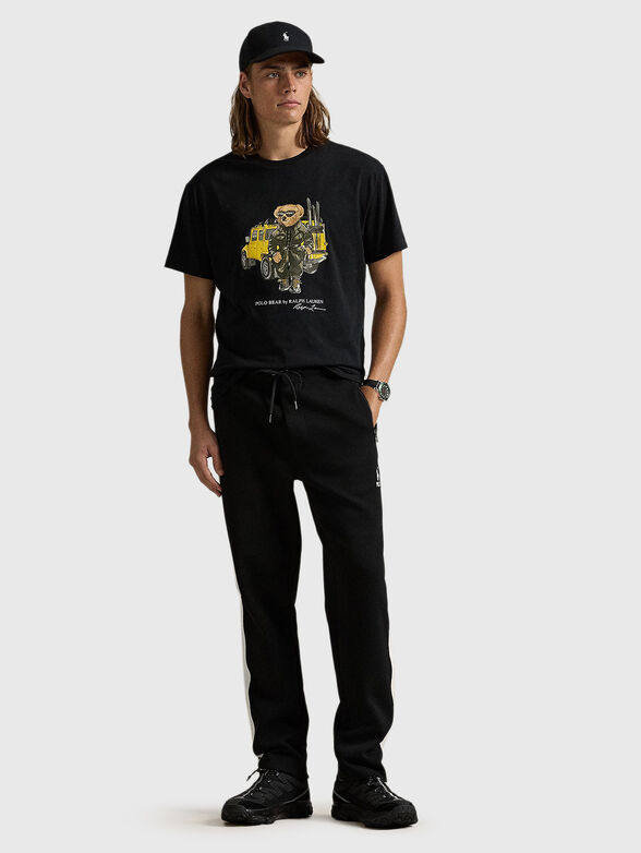 Cotton T-shirt with Polo Bear print - 2