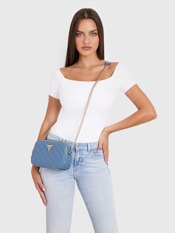 GIULLY small crossbody bag in beige - 2